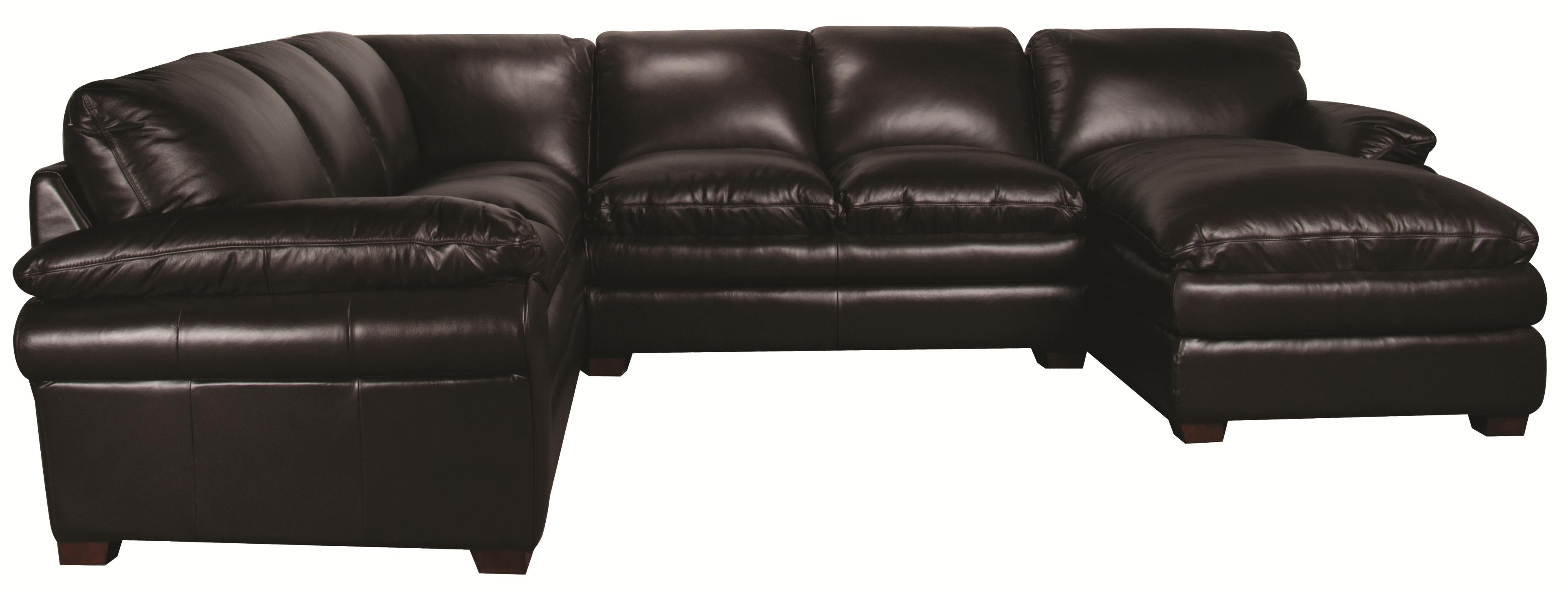 Edison 100 Leather Sectional Sofa Morris Home Sectional Sofas
